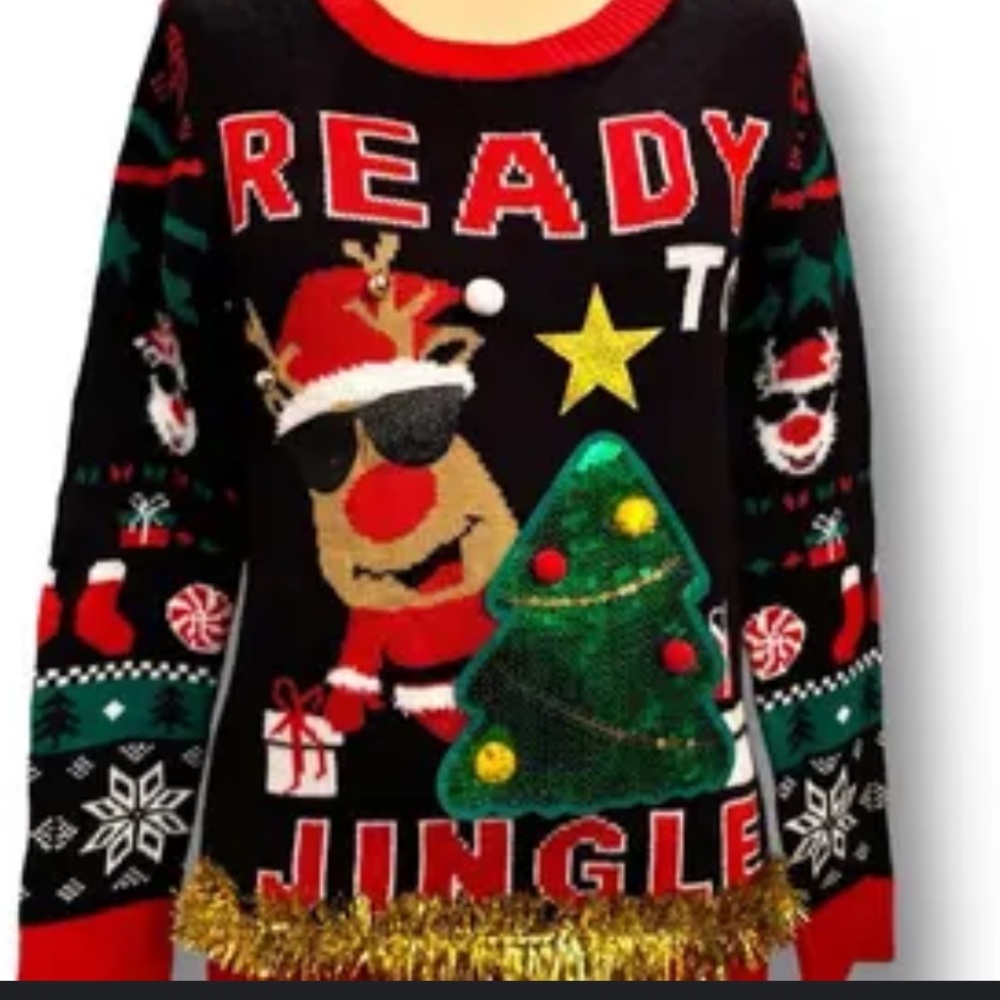 Ugly‎ Christmas sweater XXL